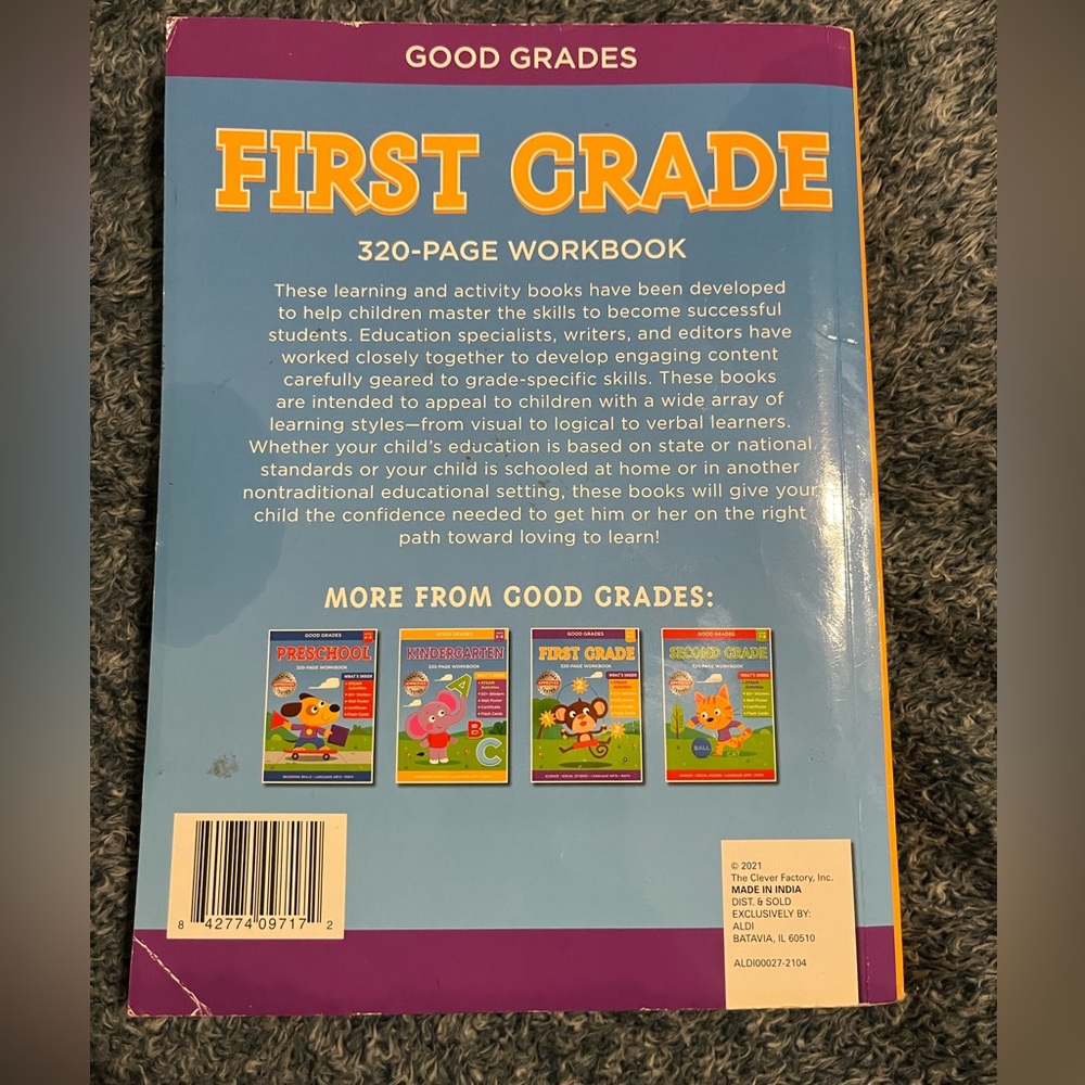 First grade workbook - Picture 9 of 9